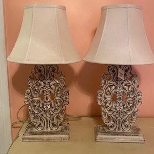 Restoration Hardware baby and child lamps (set of 2)